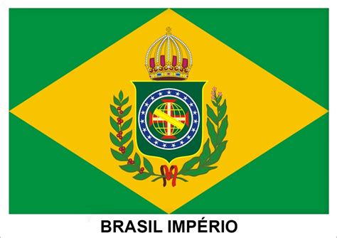 O império do brasil (denominado pela historiografia também como brasil império, brasil imperial ou brasil monárquico) foi um estado que existiu no século xix e que compreendia, aproximadamente, até 1825, o território que forma o brasil e o uruguai atuais. Adesivos Do Brasão Imperial 2º Reinado E Bandeira Do ...