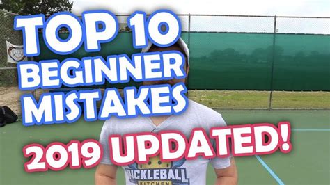 As a beginner you probably should not worry about strategy too much. Top 10 beginner pickleball mistakes (updated for 2019 ...