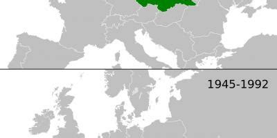 Slowakije heet officieel de slowaakse republiek. Tsjecho-slowakije-Europa kaart - Kaart van Europa tsjecho ...