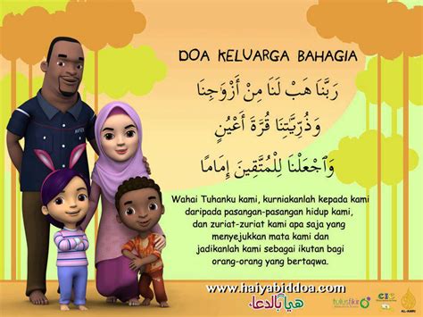 Jadi doa yang baik justru untuk mengembangkan hati yang penuh welas asih. Nisa' Wilayah Persekutuan: Doa Keluarga Bahagia :)