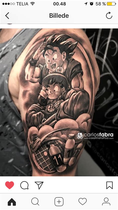 Maybe you would like to learn more about one of these? Dragon Ball tattoo (มีรูปภาพ) | รอยสัก, อะนิเมะ