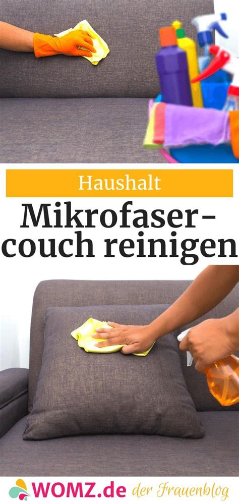 Die polster kann man nicht abnehmen. Mikrofasercouch reinigen: Womit wird sie wieder sauber ...