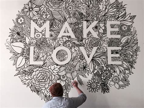 We did not find results for: MAKE LOVE Mural by Jesse Hora on Dribbbleboard | Mural ...