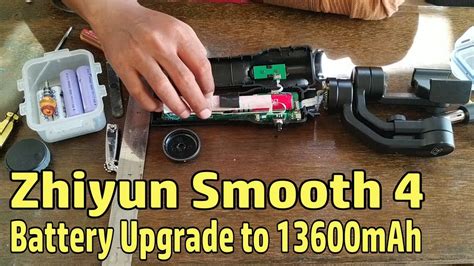 Прошивка и калибровка стабилизатора zhiyun smooth 4 от ютуб канала шестеренка. Zhiyun smooth 4 battery replacement, repair zhiyun gimbal ...