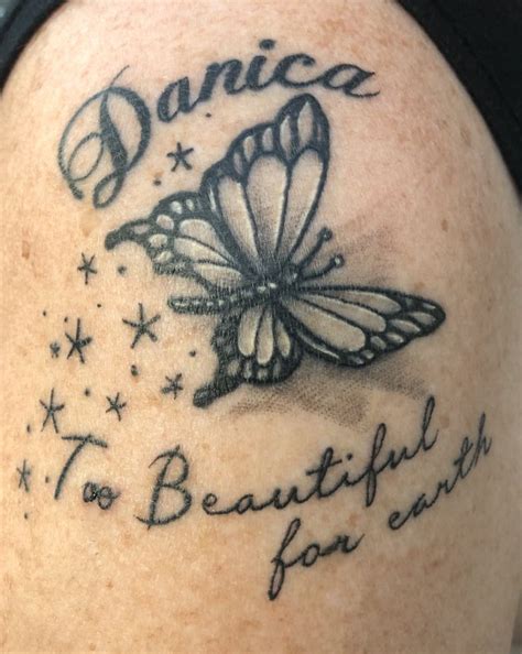 Maybe you would like to learn more about one of these? Butterfly tattoo | Tattoos, Butterfly tattoo, Memorial tattoo