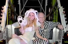 hefner hugh playboy halloween mansion party crystal annual last days final founder doing well been year wife kick off their