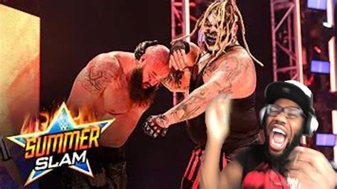 Below is the updated card wwe universal championship (falls count anywhere match) braun strowman (c) vs. "The Fiend" Bray Wyatt VS. Braun Strowman (Summerslam ...