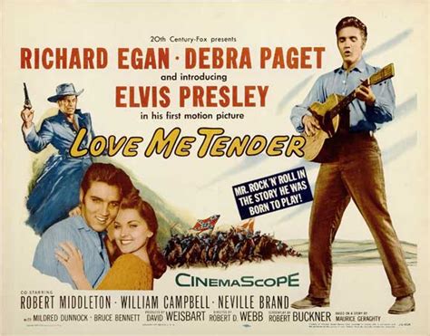 Love me tenderly, love me wildly. The Elvis Files: Love Me Tender (1956) - @Cinefille