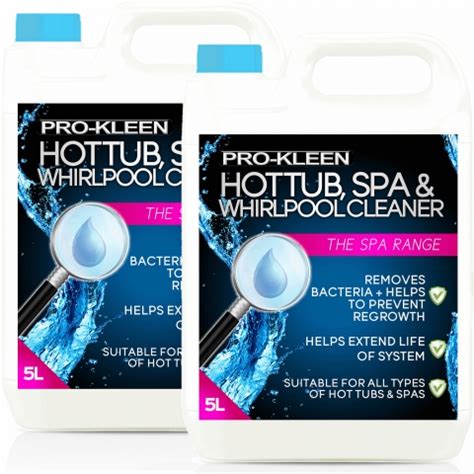 Ok, let's admit that it's not fun to clean out the hot tub. Pro-Kleen Hot Tub, Spa and Whirlpool Cleaner - Pro-Kleen