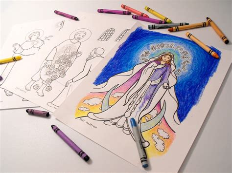 Now ann voskamp takes the same themes and. Printable saints coloring book to buy | Coloring books ...