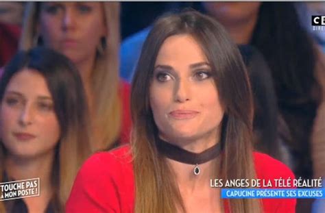 La jeune femme, qui avait été révélée dans secret story sur tf1. VIDEO - TPMP (C8) : Capucine Anav s'excuse auprès de la ...