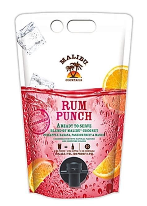 How big is a 60 ounce bottle of malibu rum? Product Details | Malibu Rum Punch Pouch Ready To Drink ...