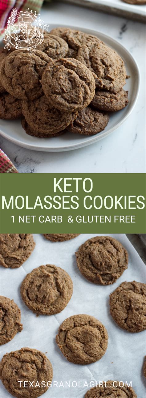 My family of three lines cake so your recipes are perfect. Keto Molasses Cookies | Recipe | Low carb cheesecake ...