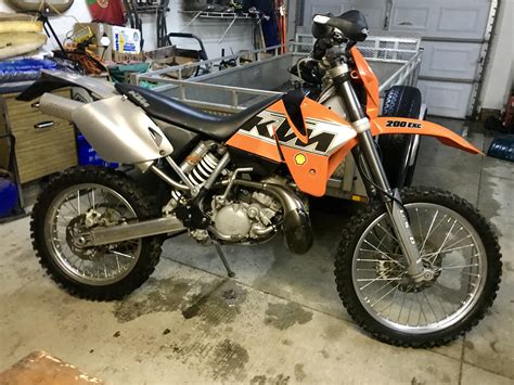 Ktm exc 200 2000 motorcycle style: Picked up my first bike this afternoon! 2000 KTM EXC 200 : KTM