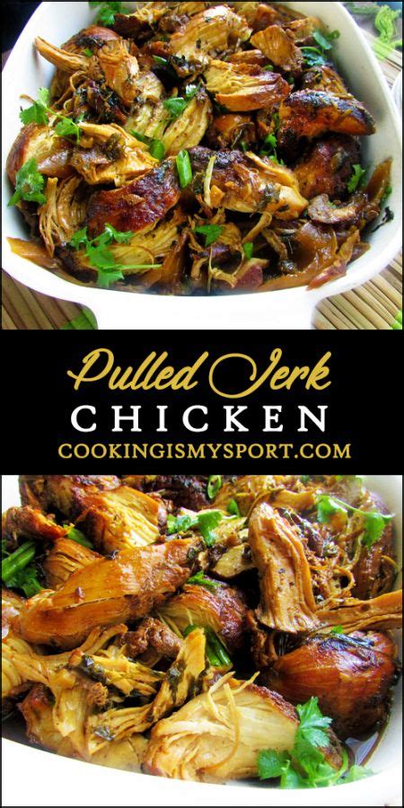 I can't wait to use this in my jerk chicken wraps! Pulled Jerk Chicken | Chicken crockpot recipes, Pot ...