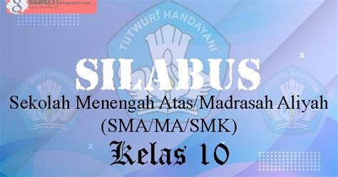 Adapun pengertian silabus sendiri merupakan sebuah rencana pembelajaran pada suatu kelompok mata pelajaran atau didalam k13 berupa tema. Silabus PJOK K13 Kelas 10 SMA Semester 1 dan 2 Edisi ...