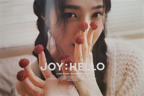JOY SPECIAL ALBUM HELLO Official Poster - Photo Concept 5 - Choice Music LA