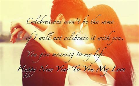 If you have a big family and huge friend circle then these wishes are for you. Happy New Year My Love Pictures, Photos, and Images for Facebook, Tumblr, Pinterest, and Twitter