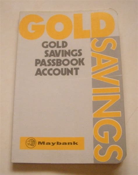 Kalau beli dari hellogold, tak perlu fikir nak. hanya.....: GOLD SAVINGS PASSBOOK ACCOUNT MAYBANK : Akaun ...