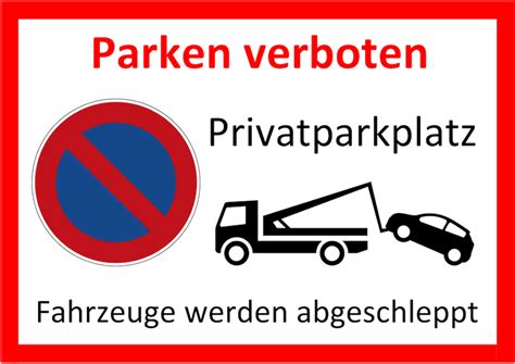 Ein schlichtes schild das zeigt, dass hier parken verboten ist. Pin von Karolina Rymarczyk auf Ausdrucken in 2021 | Schild ...