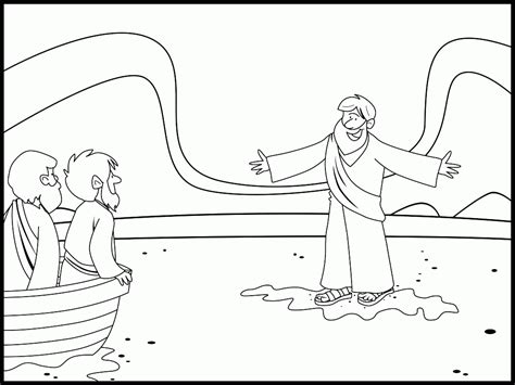 Download transparent jesus png for free on pngkey.com. Coloring Page For Jesus Calming The Storm - Coloring Home