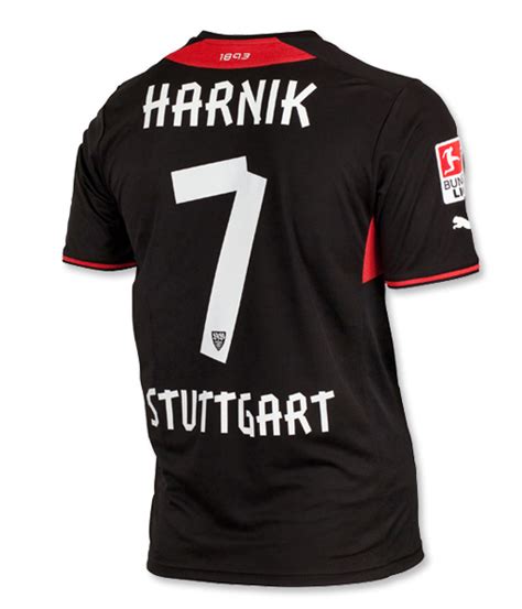 Vfb stuttgart (verein für bewegungsspiele stuttgart 1893 e. VfB Stuttgart 13/14 Heimtrikot und Auswärtstrikot ...