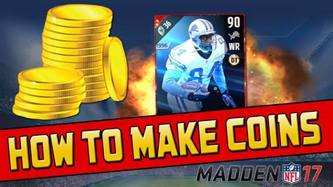 In madden nfl mobile we can use the coins mainly to buy envelopes and expect us to play good players. How To Make Coins In MUT 17! | Madden 17 Ultimate Team - 5 ...