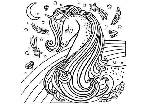 Hard unicorn coloring page free printable rainbow coloring pages for kids beautiful colouring pages of a unicorn printable Beautiful Creature - high-quality free coloring from the ...