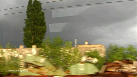 Das wetter kommt weiter nicht zur ruhe. Unwetter in Wien 04-06-2011 severe thunderstorm @Vienna ...