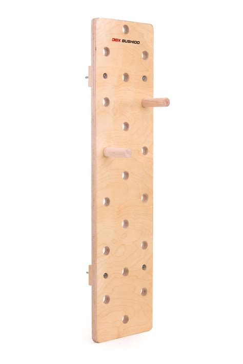 Tablica Peg Board - 130 x 30 + 2 uchwyty + kołki montażowe - Wspinaczka, Crossfit