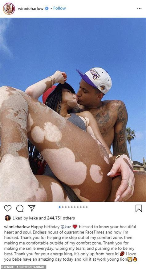 Winnie and kyle were seen cozying up to each. Winnie Harlow wishes Lakers beau Kyle Kuzma happy birthday ...