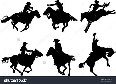 Silhouette Of Cowboy And Cowgirl at GetDrawings | Free download