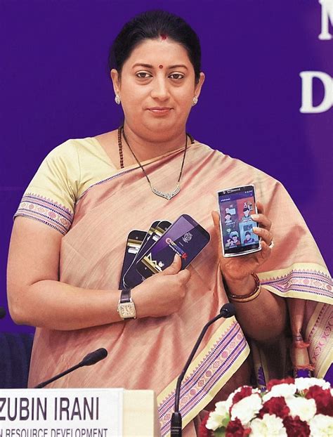 Smriti irani became a household name in india years before she entered politics. Smriti Irani launches apps: Learning goes digital, parents ...