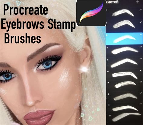 Procreate Brushes. Procreate Stamp. in 2020 | Unique items products, Procreate brushes, Procreate