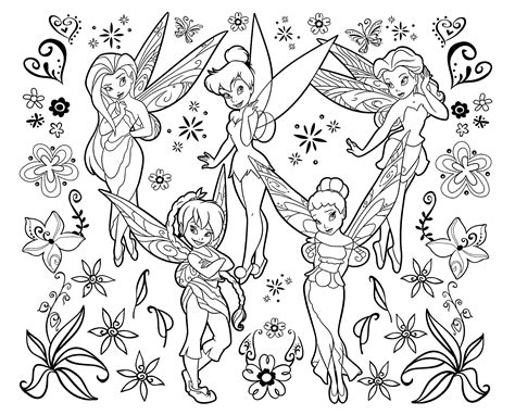 Print one coloring page at a time below or. Fairies coloring pages for kids, printable free | Книжка ...