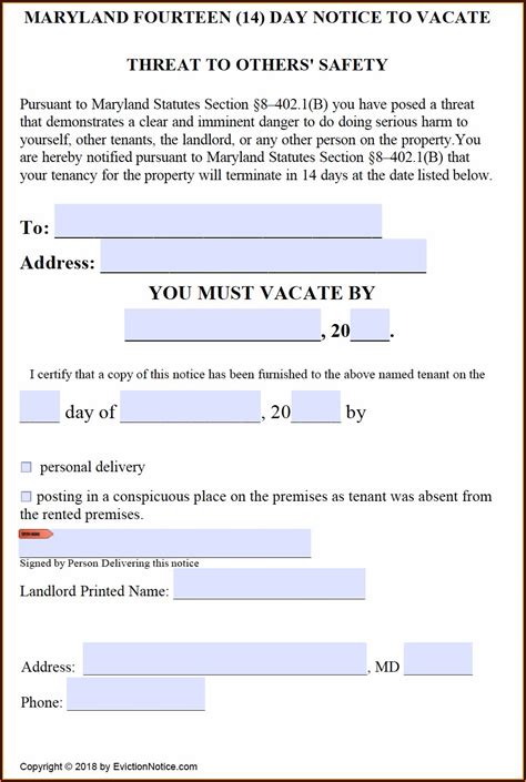 View, download and print 30 day notice to vacate pdf template or form online. 3 Day Notice To Pay Or Vacate Form Texas - Form : Resume ...