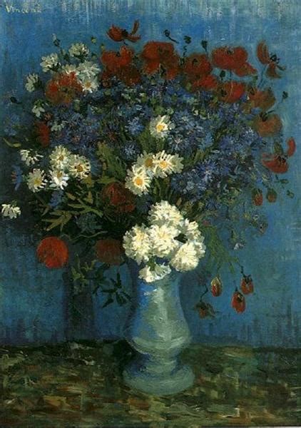 The most comprehensive van gogh resource on the web. Still Life: Vase with Cornflowers and Poppies, 1887 ...