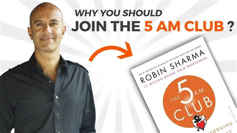 Being an advocate of waking up early and getting to work before the world is awake as soon a i saw robin sharma (author of ' the monk who sold his ferrari') released his latest book, ' the 5am club ' i knew i had to read and review it for the blog. 5AM Club Book Summary Part 2 - YouTube