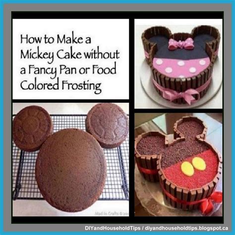 Mickey mouse fondant cake topper tutorial.අපි ලස්සන mickey mouse cake topper එකක් හදමු. DIY And Household Tips: Mickey And Minnie Mouse Kit Kat ...