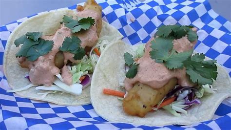 Baja fish tacos prides itself on using the highest quality ingredients. The Codmother Baja Fish Tacos Fisherman's Wharf San ...