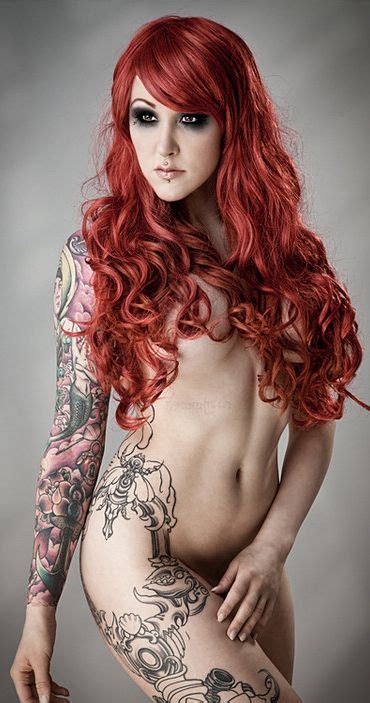 Red hair is made by genes. Redhead with tats | TATTOOS | Pinterest | Tattoo, Tatting ...