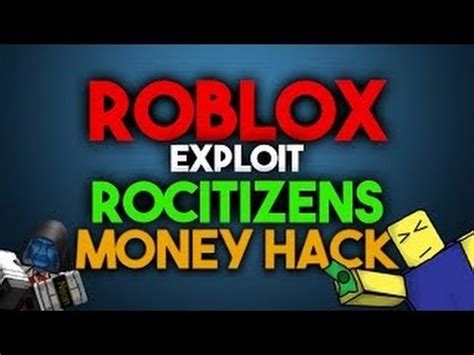 Rated 9.5/10 based on 7963 reviews. Roblox Rocitizens Money Hack/Glitch (PATCHED) - YouTube