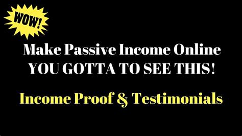Provided your balance due exceeds the payment threshold, we will remit payment approximately 30 days after the end of the calendar mo. Ways To Make Passive Income - A Simple $150 A Day ...