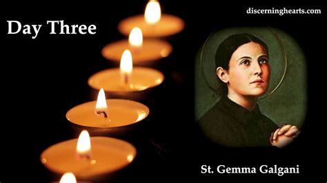 'my angel is a bit severe, but i am glad for it. Novena to St. Gemma Galgani - Day Three - YouTube