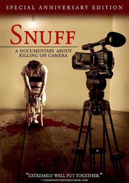 So, while everyone's horror documentaries focus on the macabre with a darker bent than other documentaries, and with picks from a variety of documentarians and cultural sources, film styles, and genres, there's. Film Review: Snuff A Documentary About Killing on Camera ...