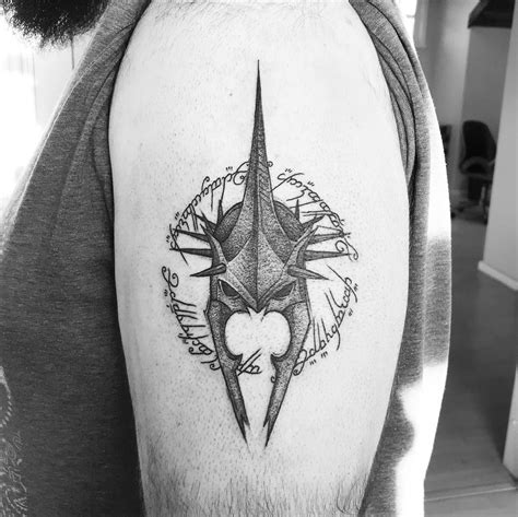 Want to discover art related to overlord? Pin by Andrea Maddiex on Henna in 2020 | Lotr tattoo, Fantasy tattoos, Lord of the rings tattoo