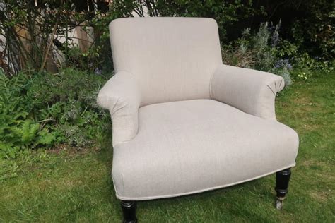 Choose from contactless same day delivery, drive up and more. Single linen covered armchair in Seating