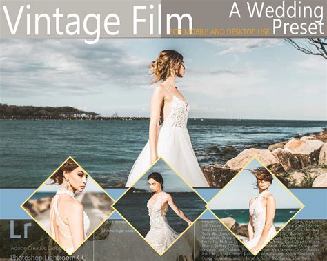 These retro lightroom presets were designed to add several layers of grain, sepia light, and film simulation effects to your photographs, allowing you to create the perfect. New! Vintage Film Wedding Presets For Lightroom Mobile ...