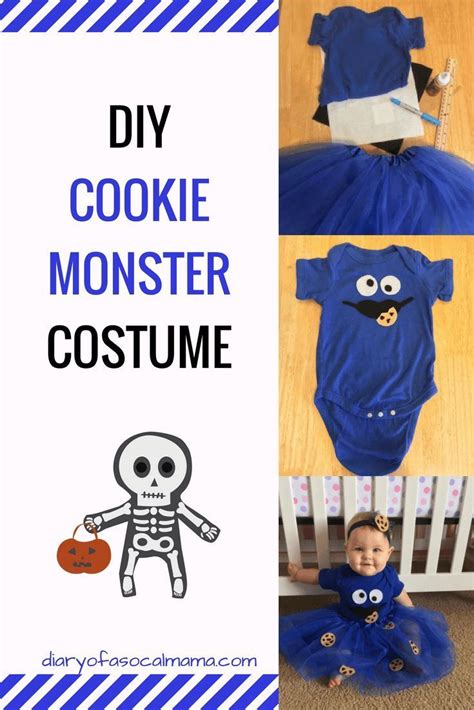 This is the new ebay. DIY Cookie Monster costume baby & toddler {no sewing ...