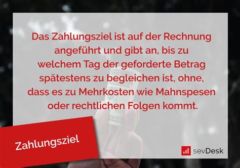 Rechnungen verjähren drei jahre nach dem entstehen der forderung. Zahlungsziel - Definition & Formulierung auf der Rechnung